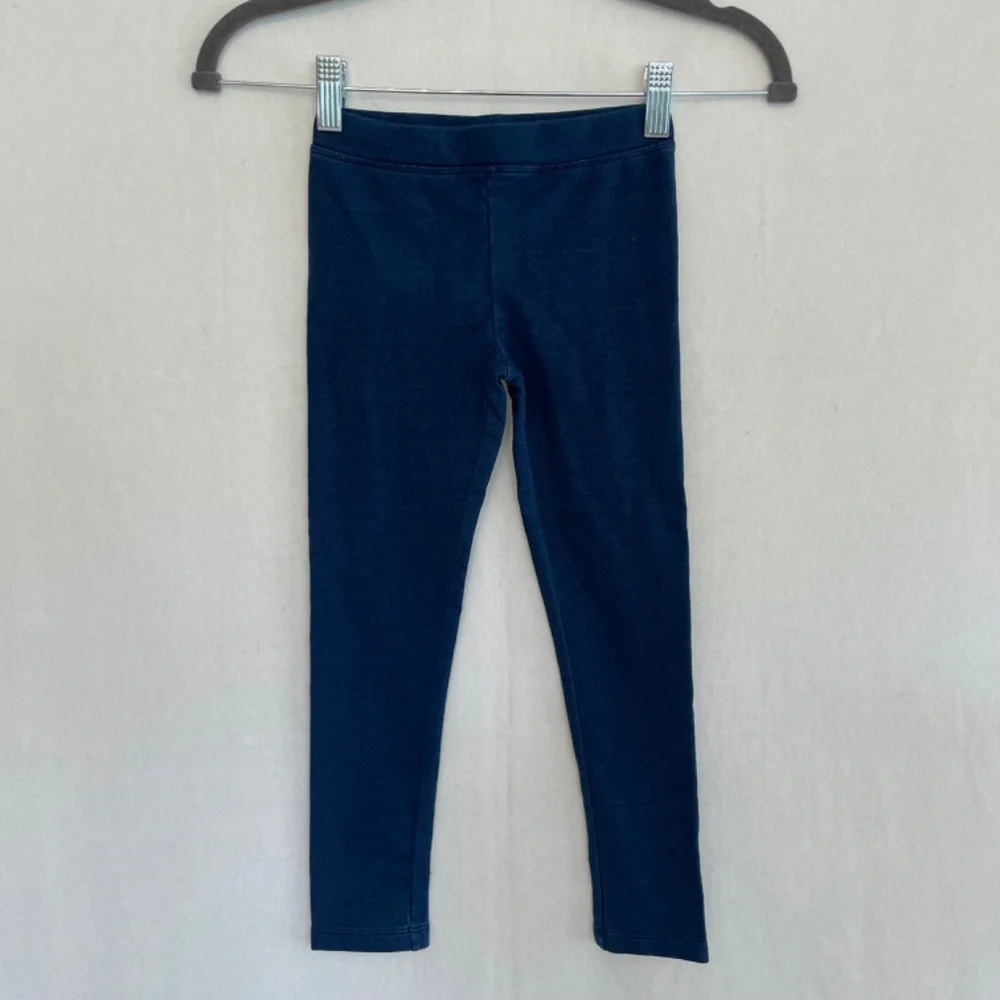 GYMBOREE Size Small (5-6) Pull On Leggings Full Length Blue NEW